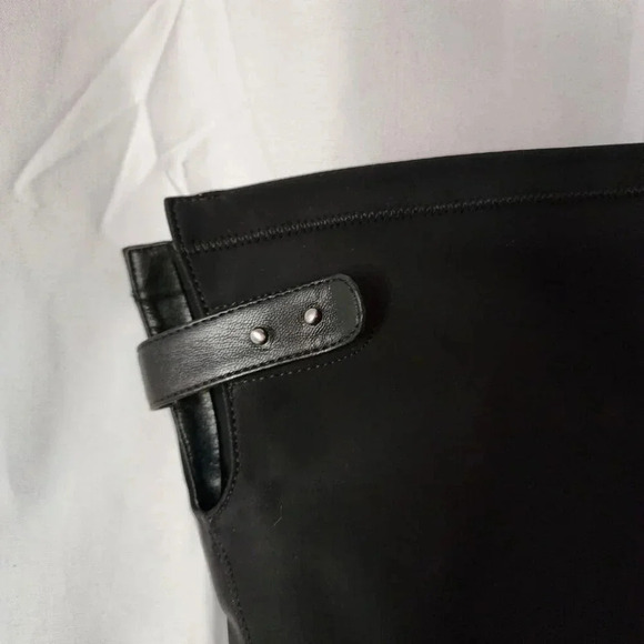 Chinese Laundry Jerry Over the knee in lug sole high heel boot black Whimsigoth - Picture 5 of 16